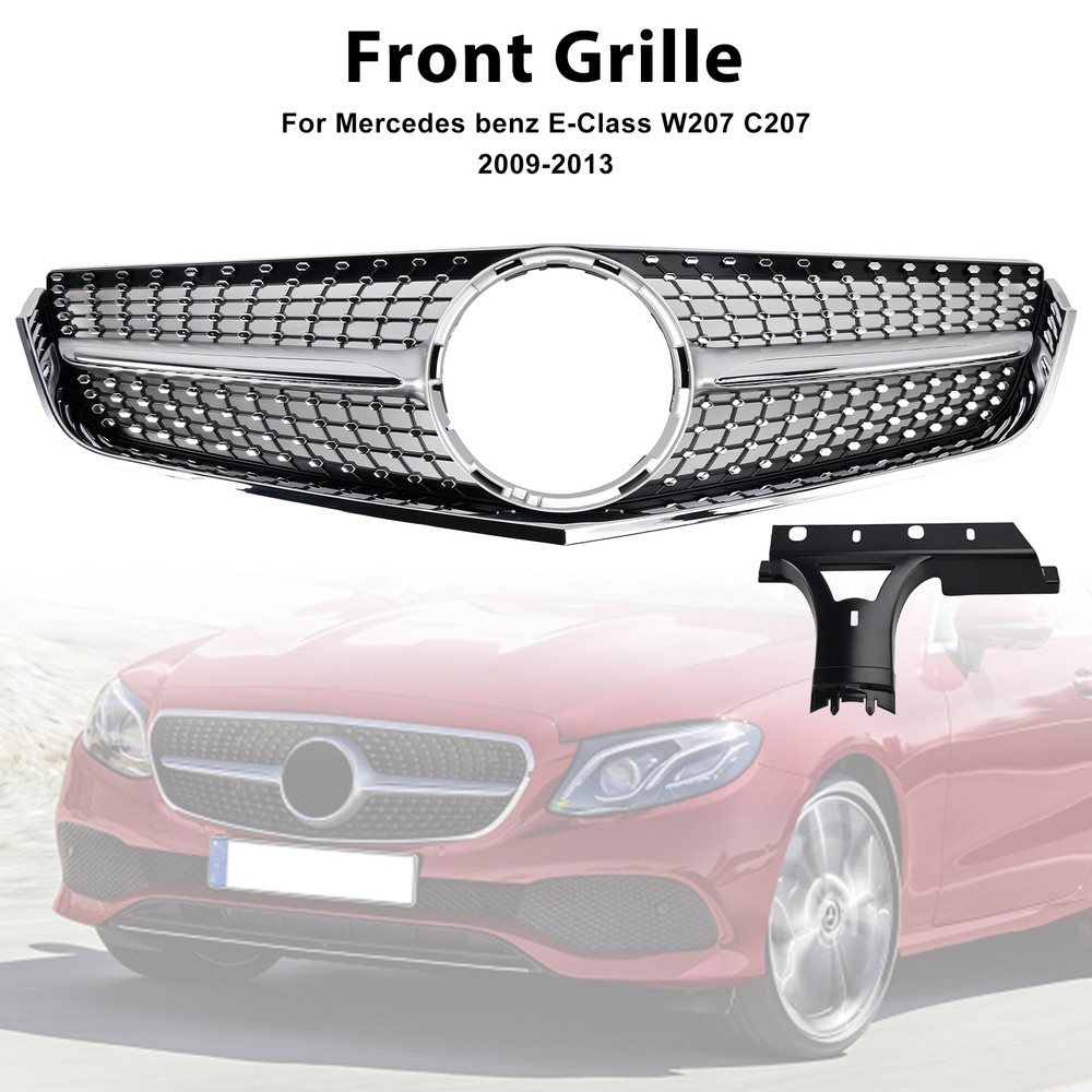 2009-2013 Mercedes benz E-Class W207 C207 1* Front Grille With logo Generic