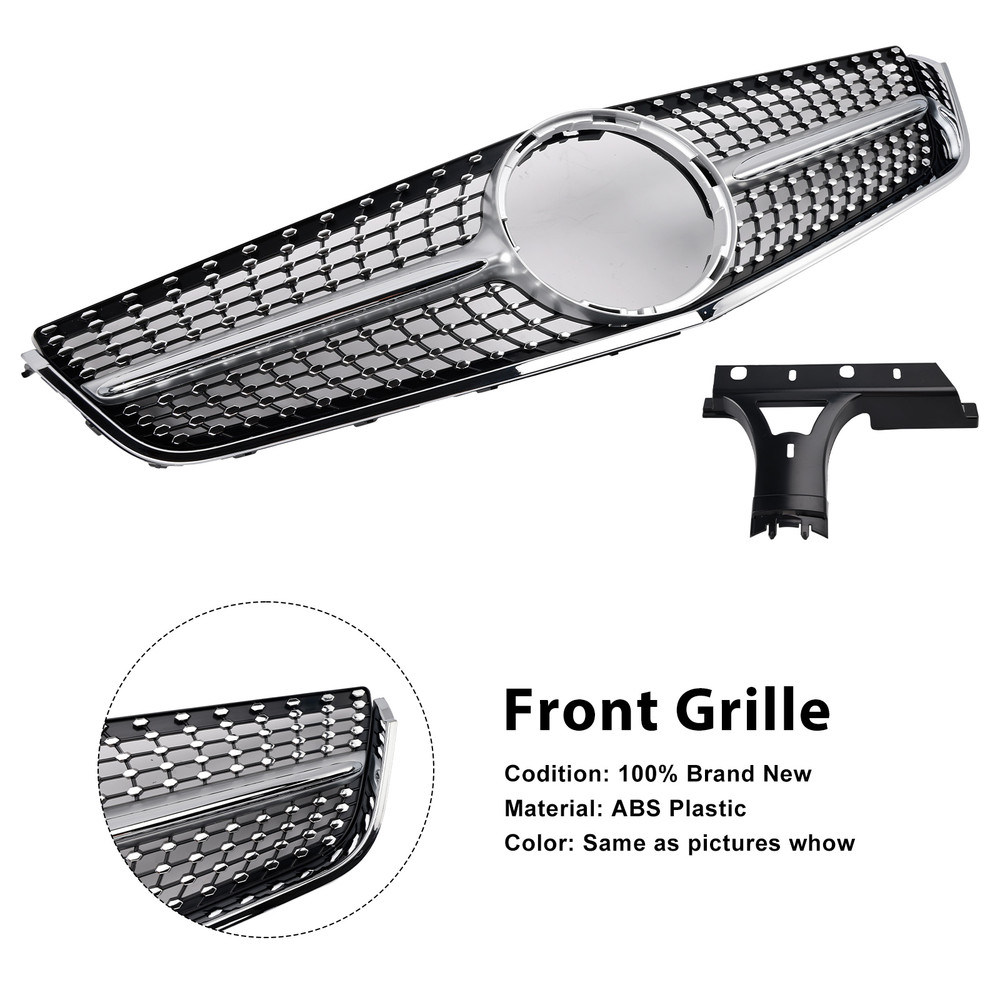 2009-2013 Mercedes benz E-Class W207 C207 1* Front Grille With logo Generic