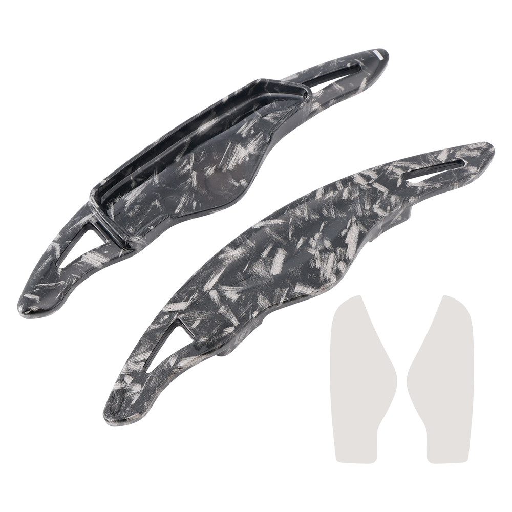 2022-2023 Hyundai Elantra Steering Wheel Paddle Shifter Extension Black Forged Pattern Generic