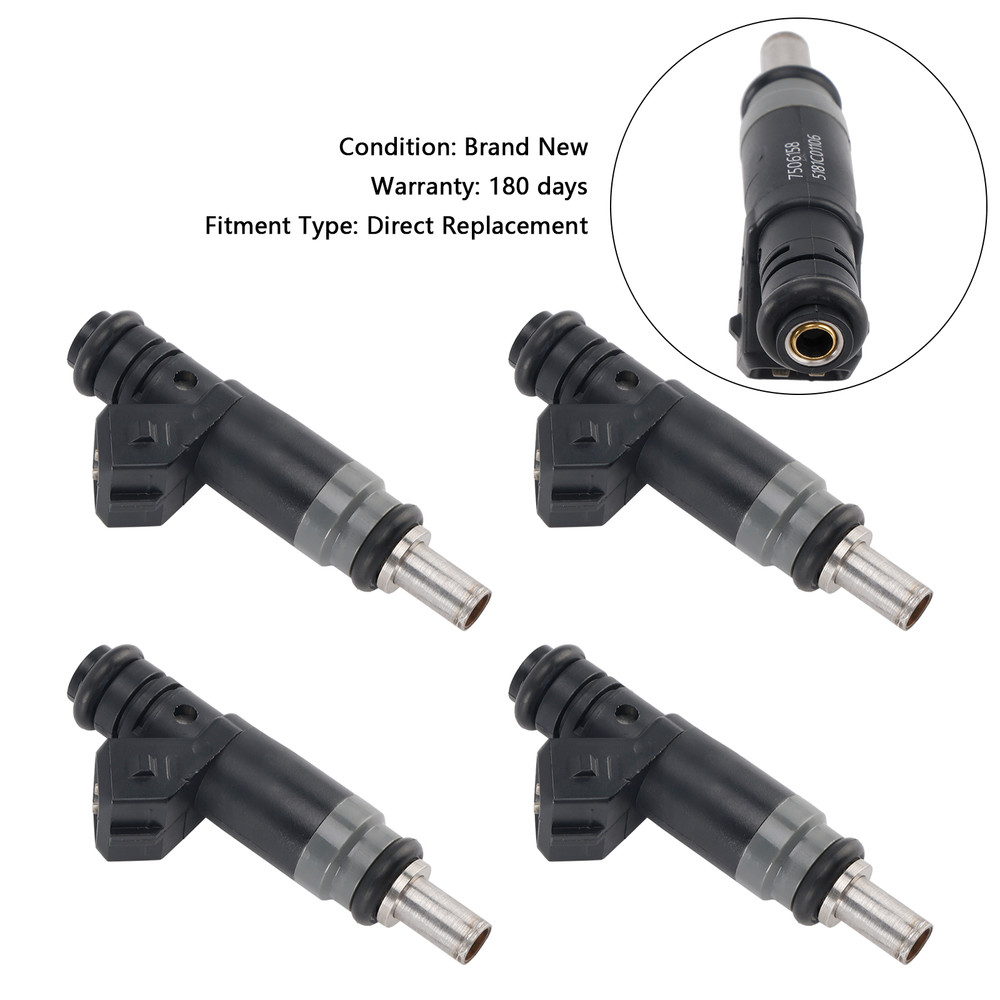 2005-2008 BMW 3X3 E83 4X Fuel Injector 13537506158 Generic