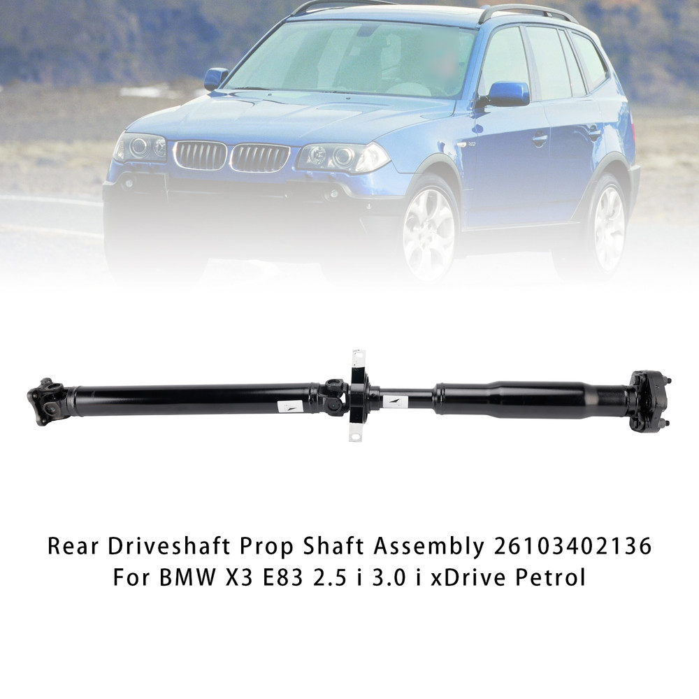 2003-2006 BMW X3 E83 Rear Driveshaft Prop Shaft Assembly 26103402136 Generic