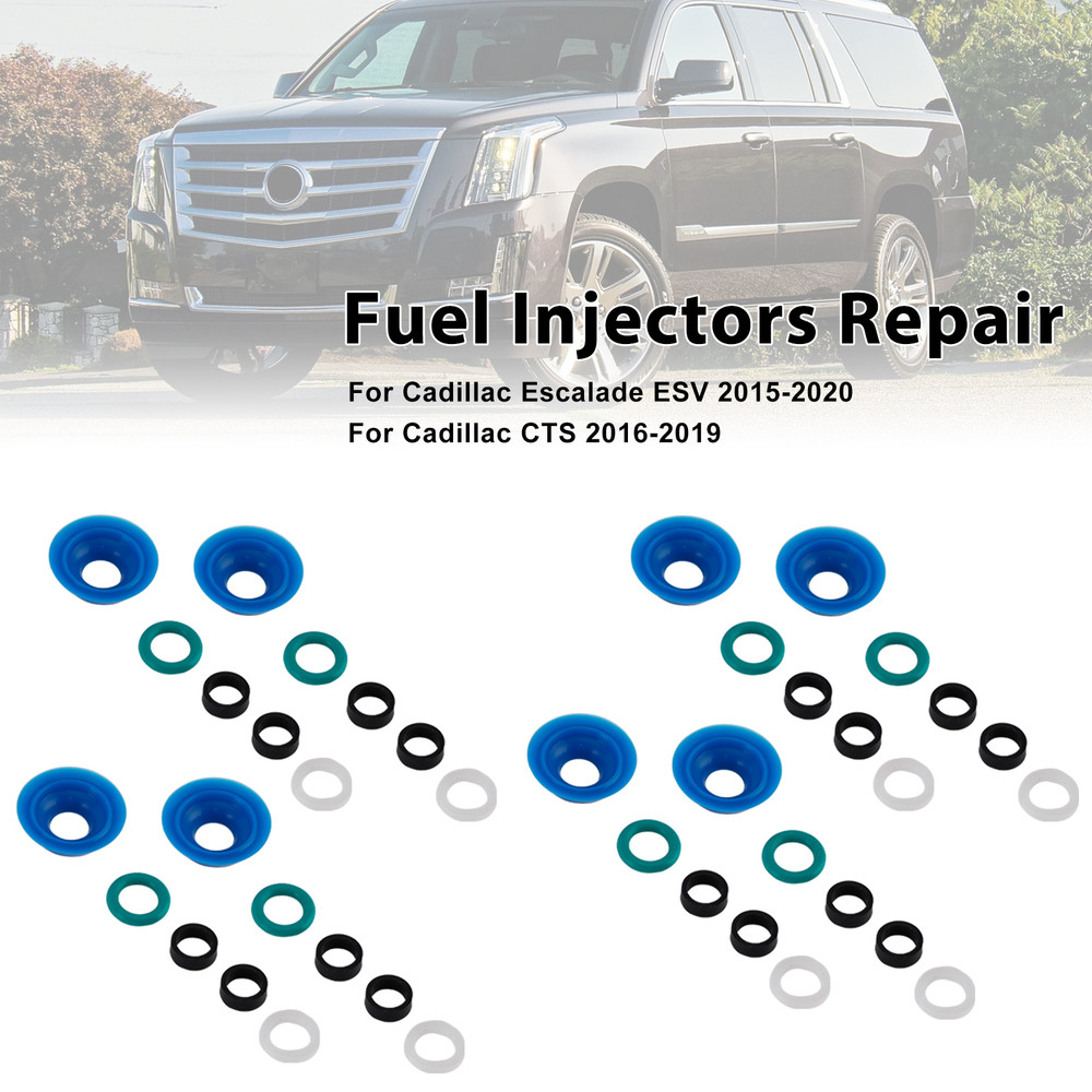2015-2020 Cadillac Escalade ESV 8PCS Fuel Injectors Repair Kit Generic