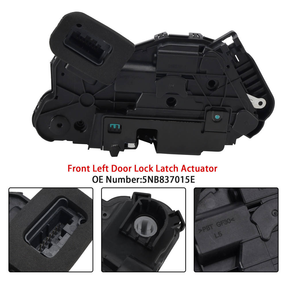 2016-2024 VW Tiguan Left Door Lock Latch Actuator Generic