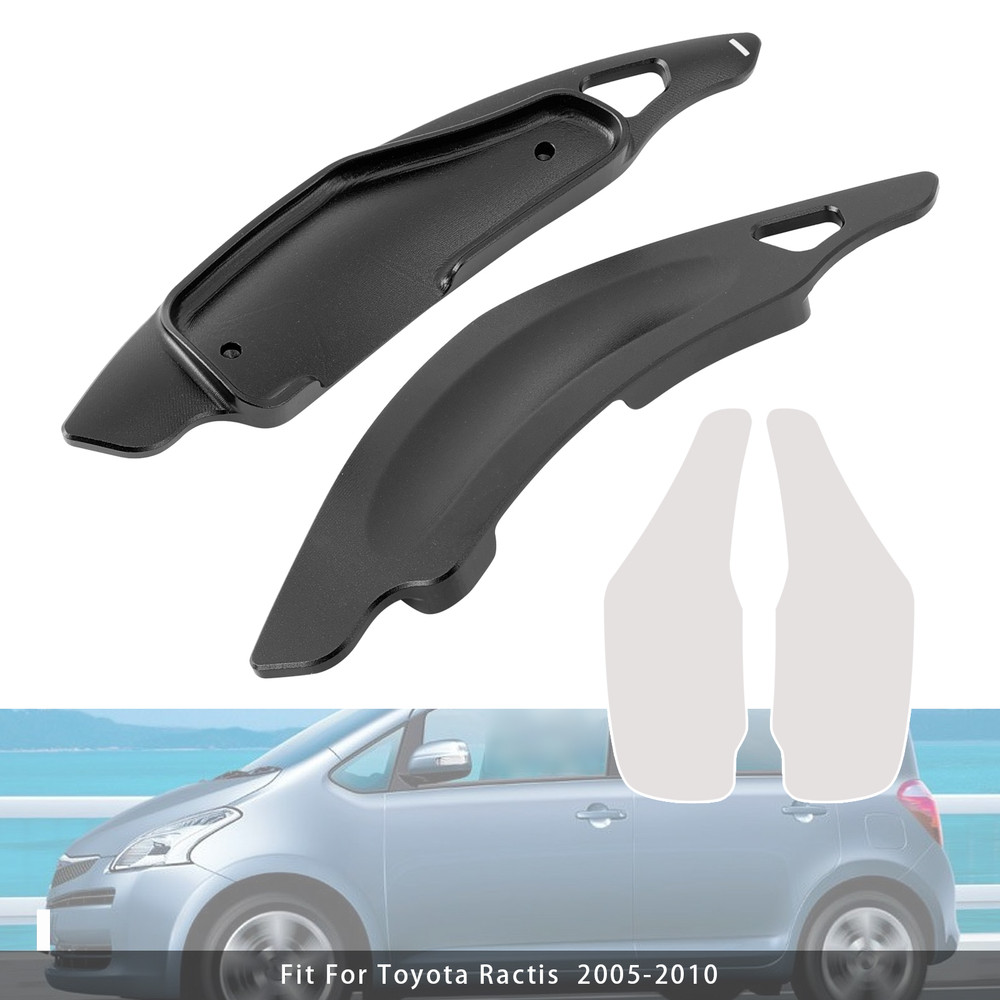 2007-2014 Toyota Noah/Voxy Steering Wheel Paddle Shifter Extension Aluminium Black Generic