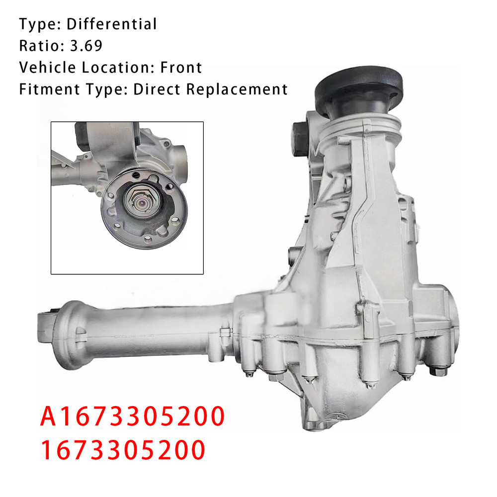 2021-2024 Benz GLE GLS W167 AMG 4MATIC Front Differential 3.69 Ratio A1673305200 Generic