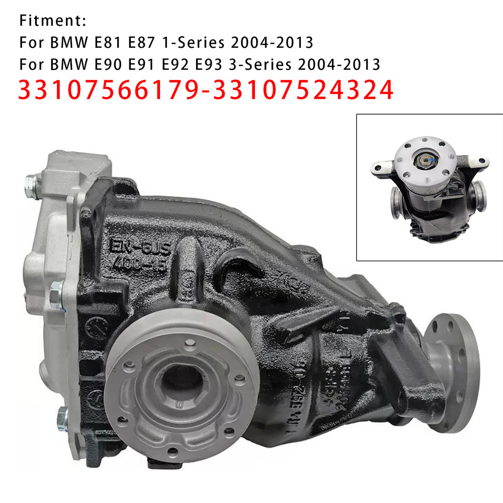 2004-2013 BMW E90 E91 E92 E93 3-Series Rear Differential Assembly 3.73 Ratio 33107566179 Generic