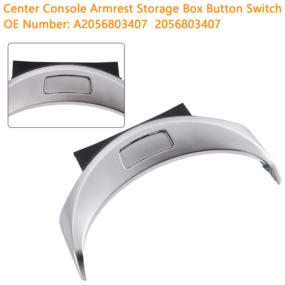 2015-2020 Mercedes C-CLASS W205 Center Console Armrest Storage Box Button Switch A2056803407 Generic