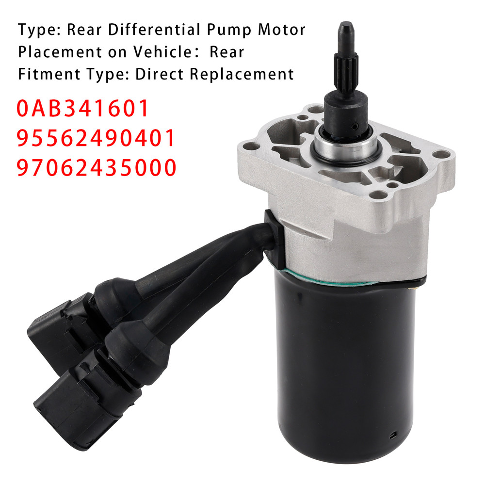 2004-2010 VW Touareg 7L6 7L7 Rear Differential Pump Motor 95562490401 Generic