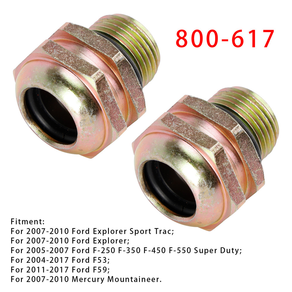 2007-2010 Mercury Mountaineer 2PCS Transmission Cooler Line Quick Connector 800-617 Generic