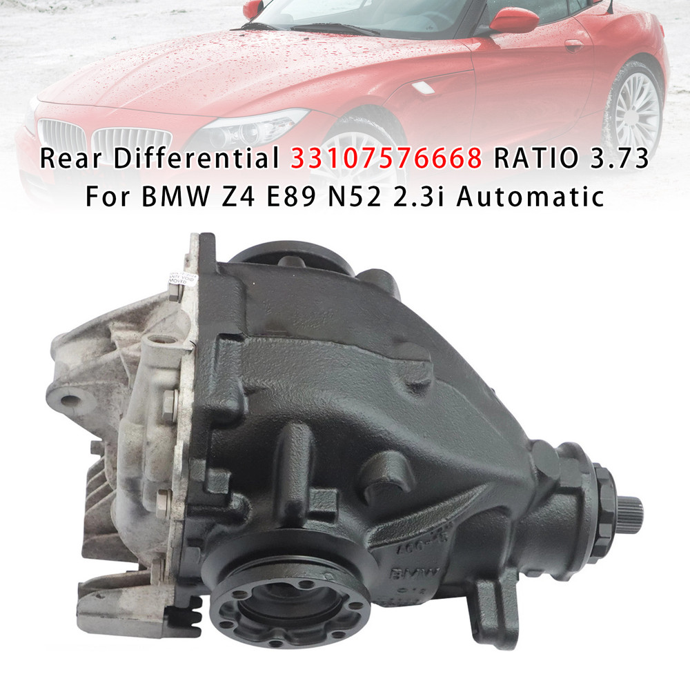BMW Z4 E89 N52 2.3i Automatic Rear Differential 33107576668 RATIO 3.73 Generic