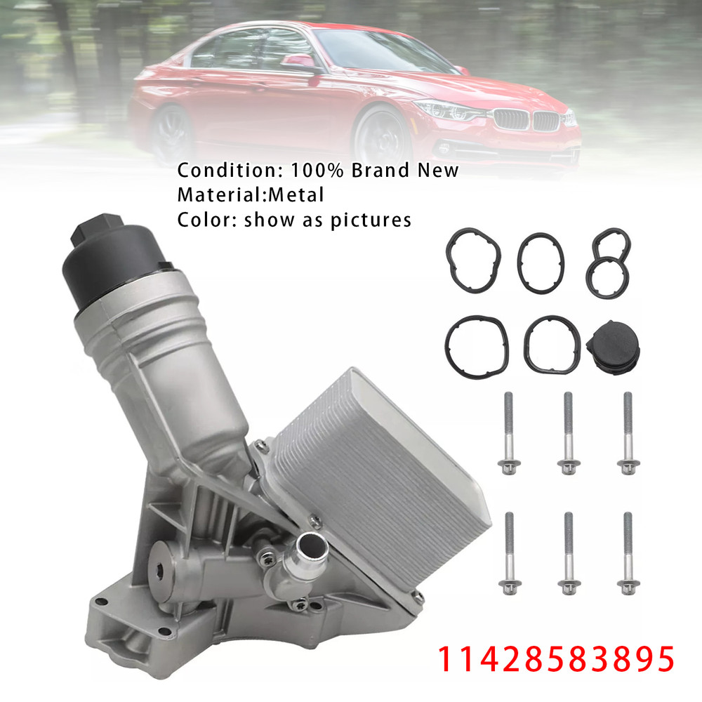 2016-2019 BMW 340i/ GT xDrive/ xDrive Oil Cooler Filter Housing 11428583895 Generic