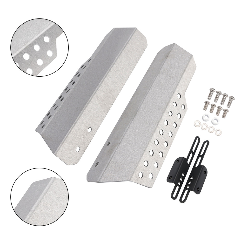 2019-2023 Husqvarna Svartpilen 125 250 401 Front Fork Shock Absorber Pertection Cover Silver Generic