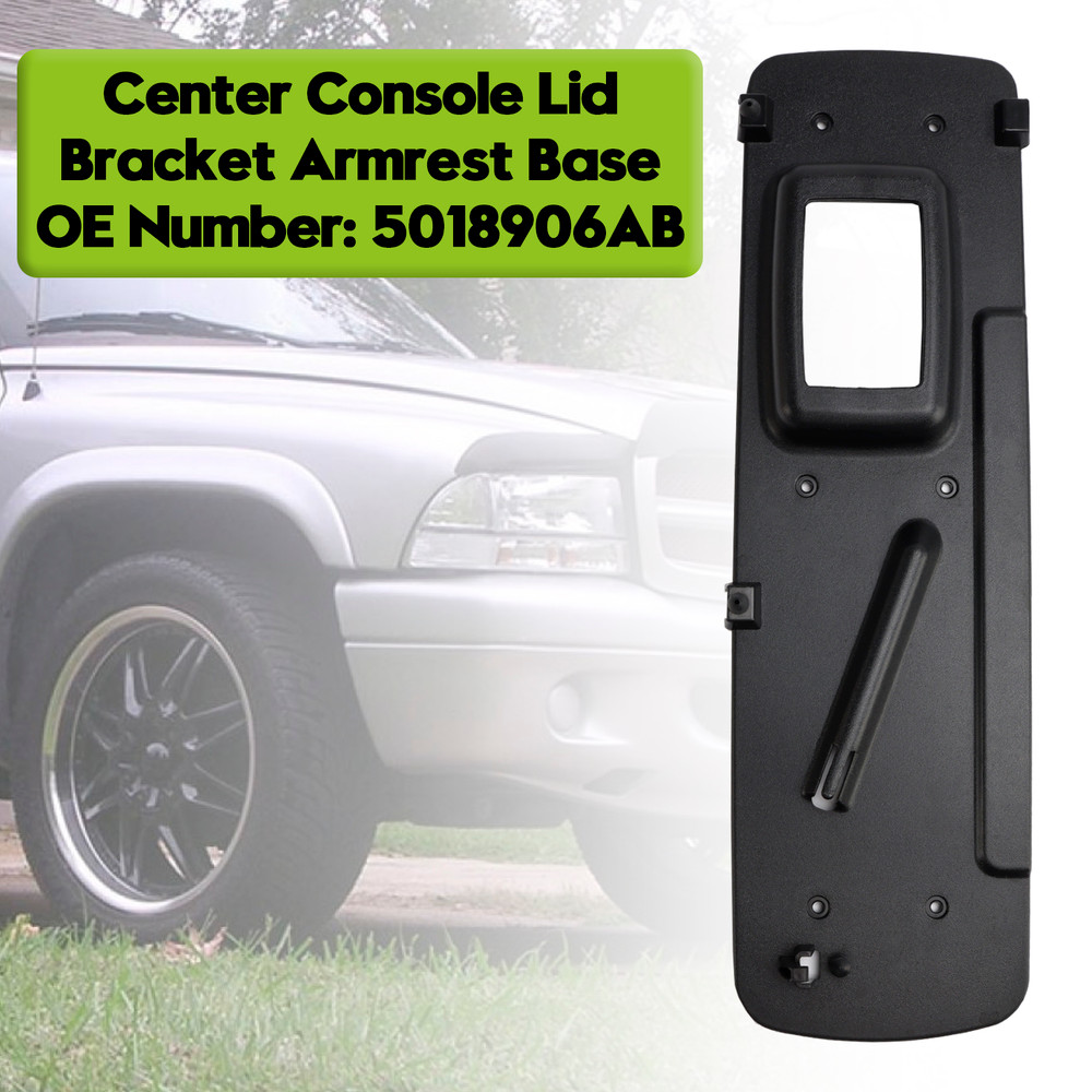 2001-2003 Dodge Durango Pickup Center Console Lid Bracket Armrest Base 5018906AB Generic