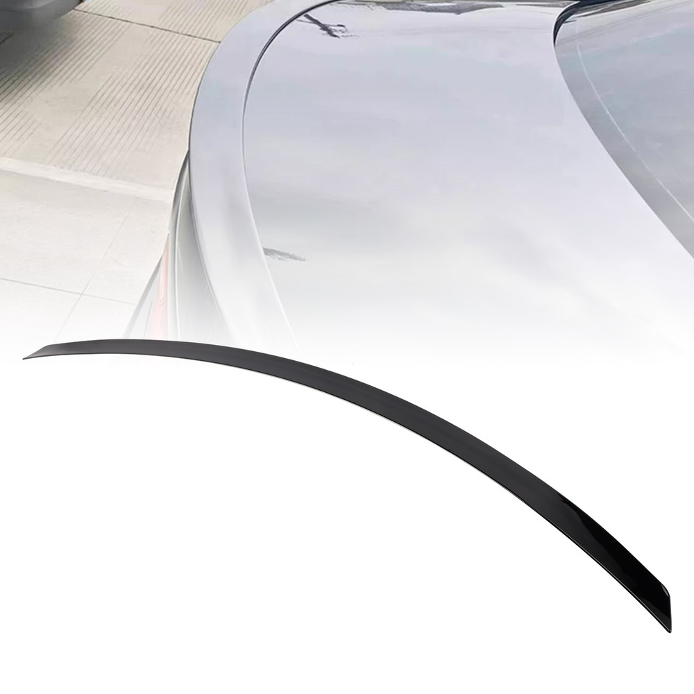 2021-2025 Mercedes-Benz S Class W223 4-Door Sedan S500 S580 S580e Rear Boot Spoiler Gloss Black Generic