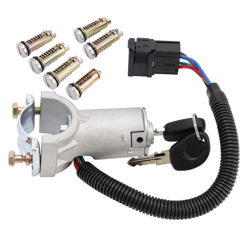 2006-2012 Ignition lock + 6x locking cylinder + key 2996075 Generic