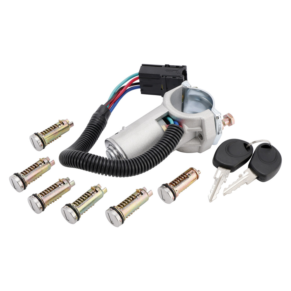 2006-2012 Ignition lock + 6x locking cylinder + key 2996075 Generic