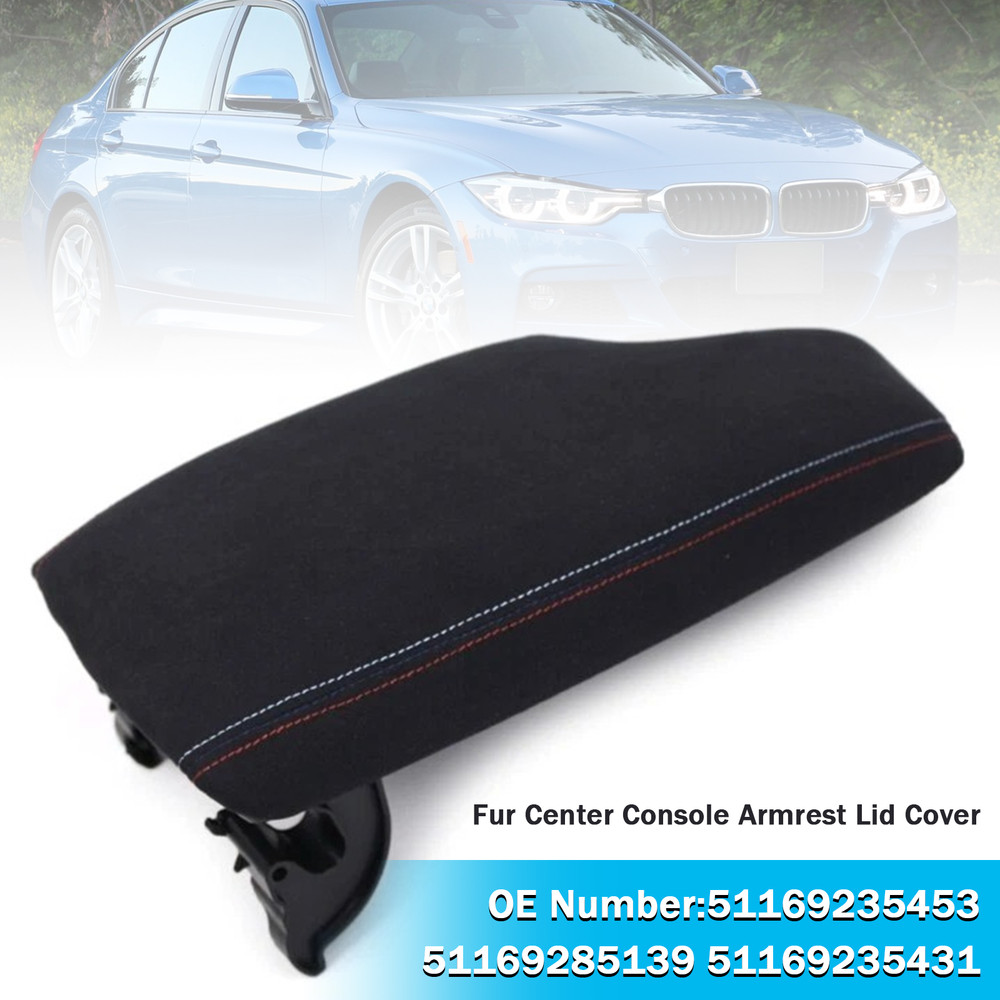 2012-2016 BMW 328i 335i 320i Fur Center Console Armrest Panel 51169235453 Generic