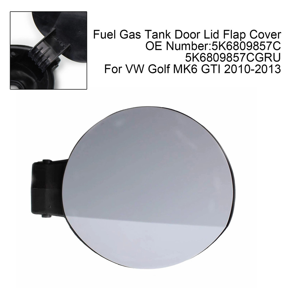 2010-2013 VW Golf MK6 GTI Fuel Gas Tank Filler Door Lid Cover 5K6809857C Generic