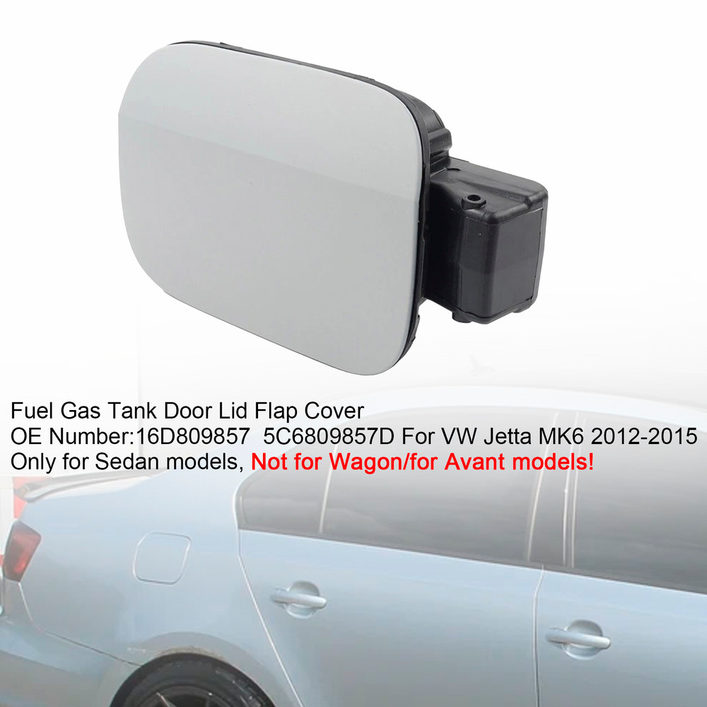 2012-2015 VW Jetta MK6 Fuel Gas Tank Filler Door Lid Cover 16D809857 Generic