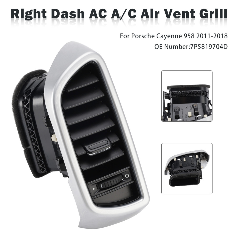 2011-2018 Porsche Cayenne 958 Right Dash AC A/C Air Vent Grill 7P5819704D Generic