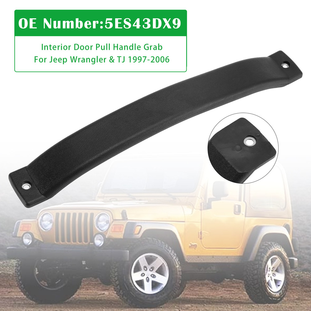 1997-2006 Jeep TJ Wrangler 1x Interior Door Pull Handle Grab 5ES43DX9 Generic