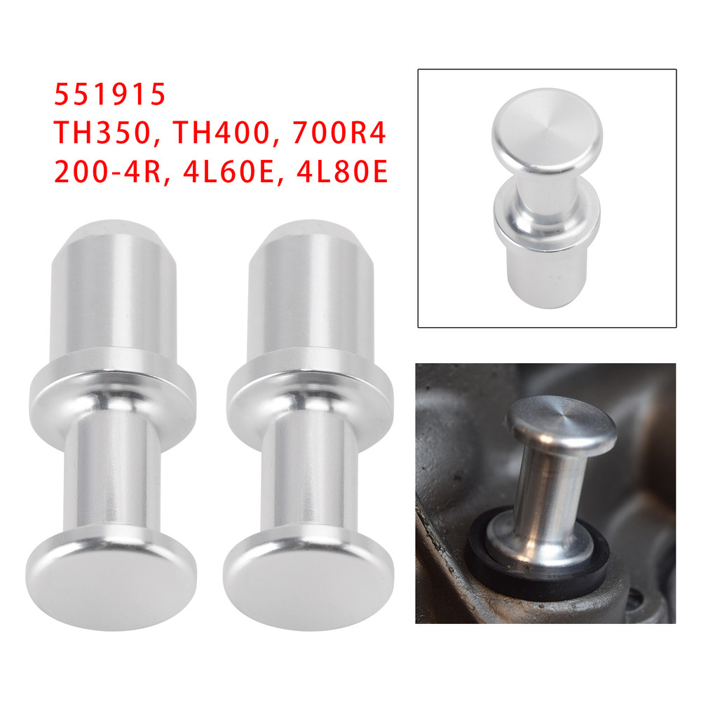 551915 Dipstick Tube Plug Seal For GM TH350 TH400 700R4 4L60E 4L80E Transmission with 0.6¡± Dipstick Tube 2 Pack