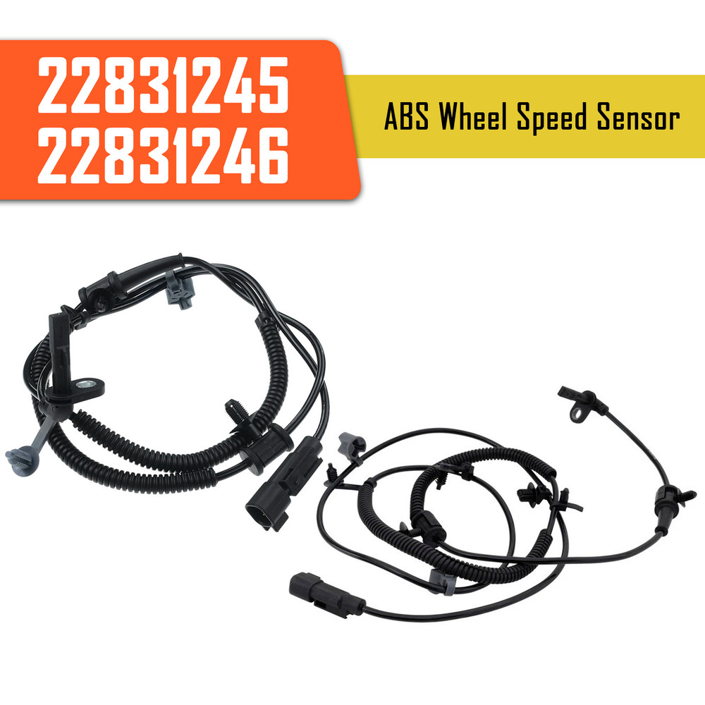 2012-2016 Chevrolet Malibu V300 Rear Right & Left ABS Wheel Speed Sensor 22831245 22831246 Generic