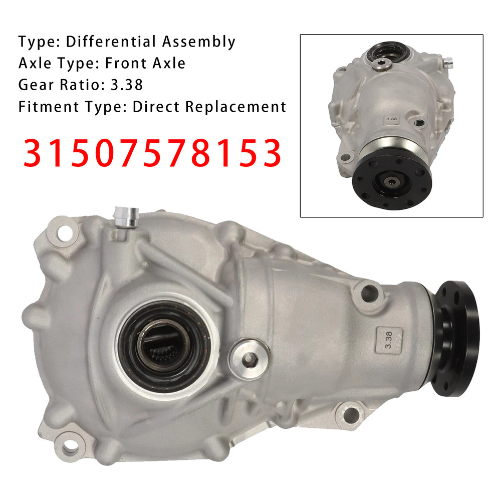 2011-2018 BMW X3 X4 320i 428i Front Differential Carrier Assembly 31507578153 Generic