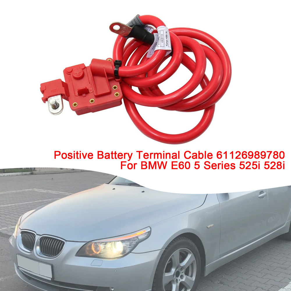 2004-2010 BMW 5 Series Positive Battery Terminal Cable 61126989780 Generic
