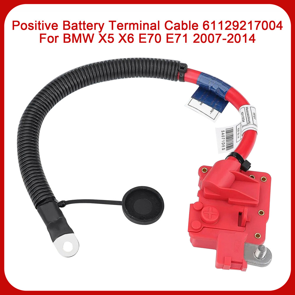 2007-2014 BMW X5 X6 Positive Battery Terminal Cable 61129217004 Generic