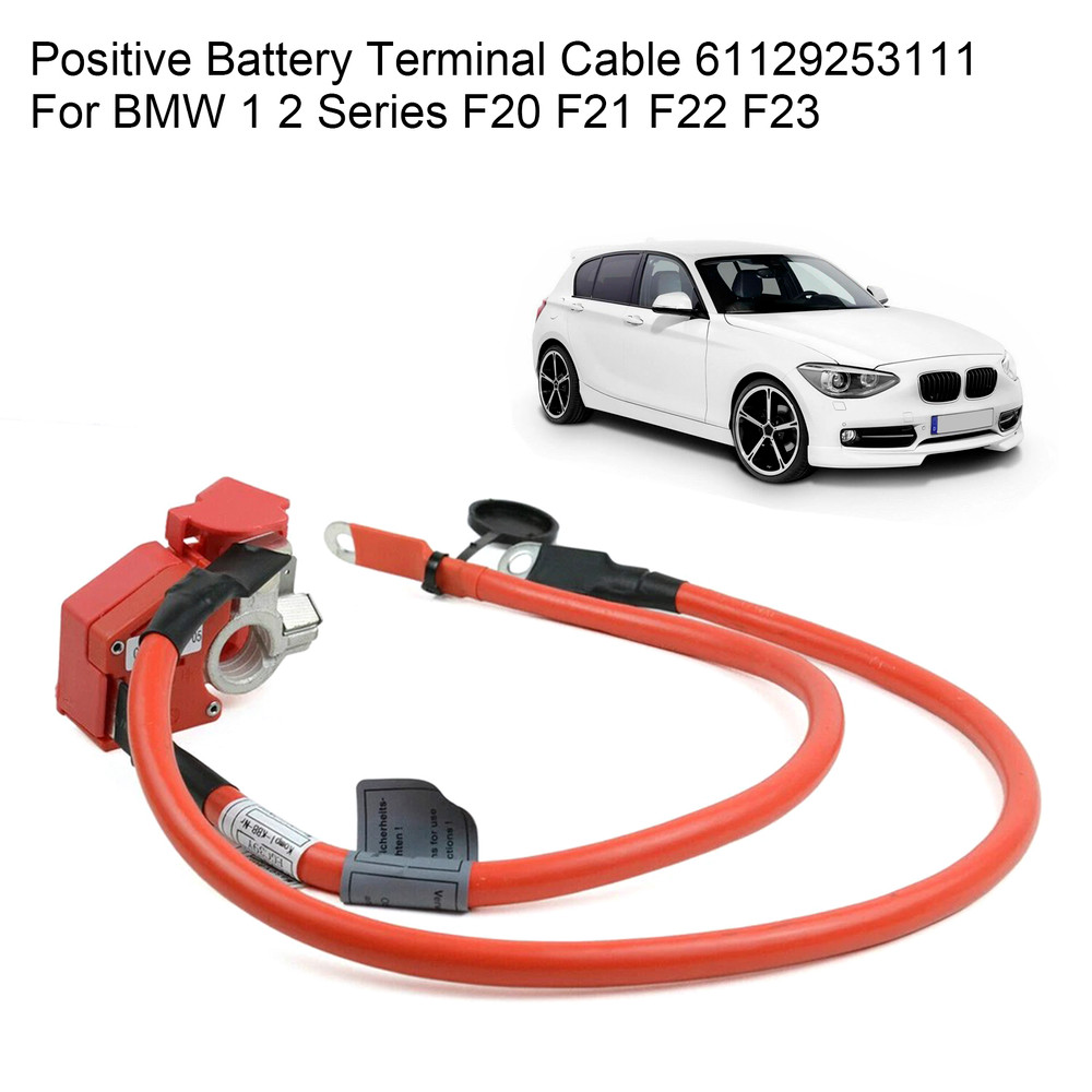 2010-2019 BMW 1 Series 2 Series Positive Battery Terminal Cable 61129253111 Generic