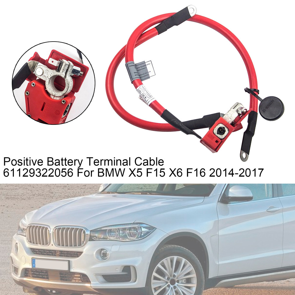 2014-2017 BMW X5 F15 X6 F16 Positive Battery Terminal Cable 61129322056 Generic