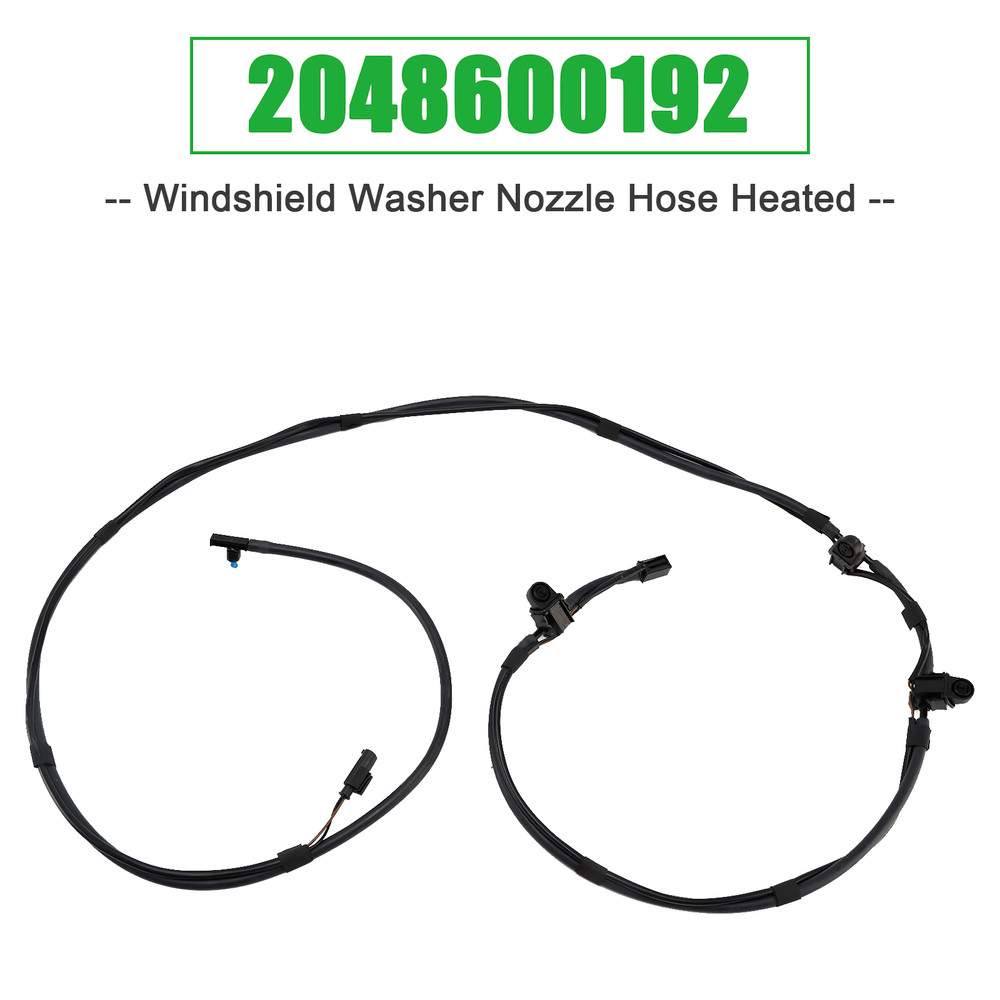 2008- Mercedes Benz C-Class Windshield Washer Nozzle Hose Heated 2048600192 Generic