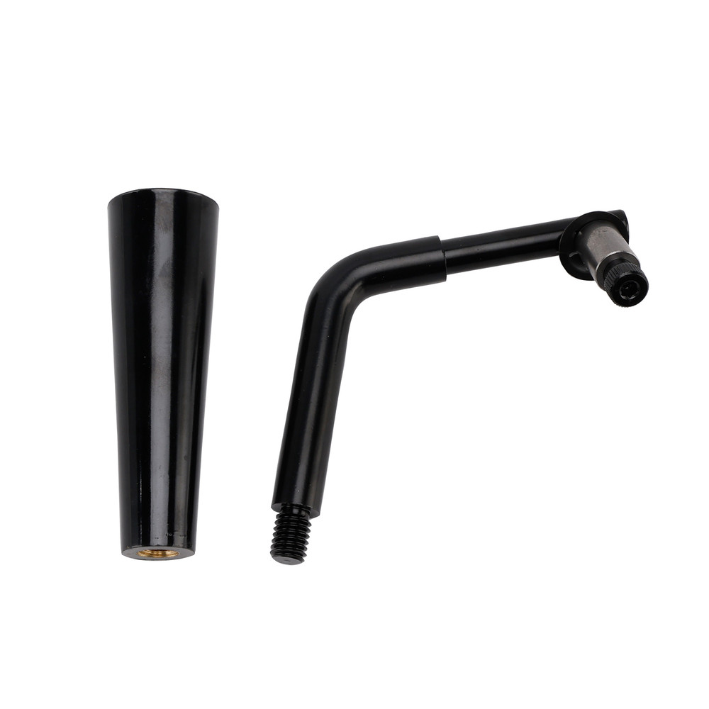 Threaded Door Handle Assembly for PelPro Stoves PP60 PP70 PP130 PP150 PPC90 TSC90, Quadra-Fire Stoves Outfitter-I/II, Pleasant Hearth Stoves PH35PS PH50CABPS PH50PS # SRV7093-024D
