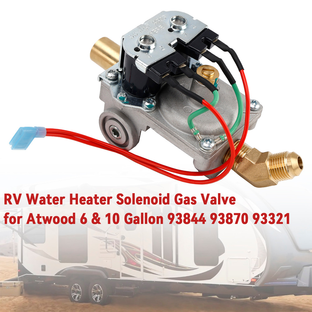 Atwood 6 & 10 Gallon 93844 RV Water Heater Solenoid Gas Valve 93844 93870 93321