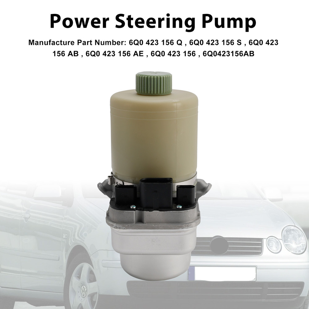 2003-2009 Skoda Roomster Power Steering Pump 6Q0423156AB Generic