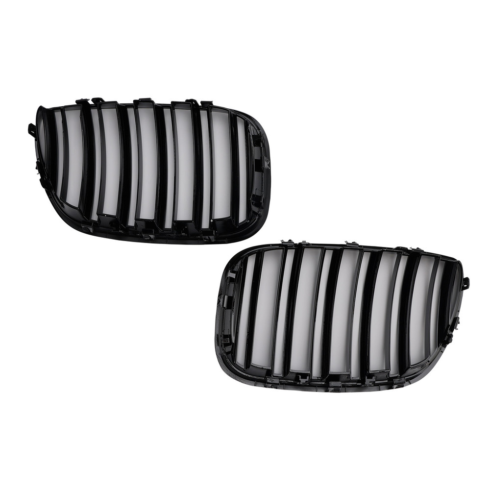 2004-2006 BMW X-Series X5 E53 Front Kidney Grille Gloss Black Generic