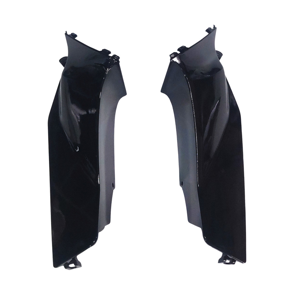 2005-2006 Honda CBR600RR Amotopart Fairings Black & Silver SevenStars Racing Customs Fairing