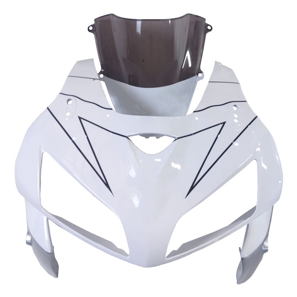 2005-2006 Honda CBR600RR Amotopart Fairings White & Silver Repsol Racing Customs Fairing