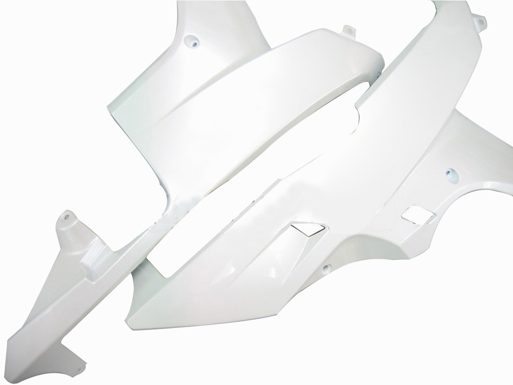 2007-2008 Honda CBR600RR Amotopart Fairings White CBR Racing Customs Fairing