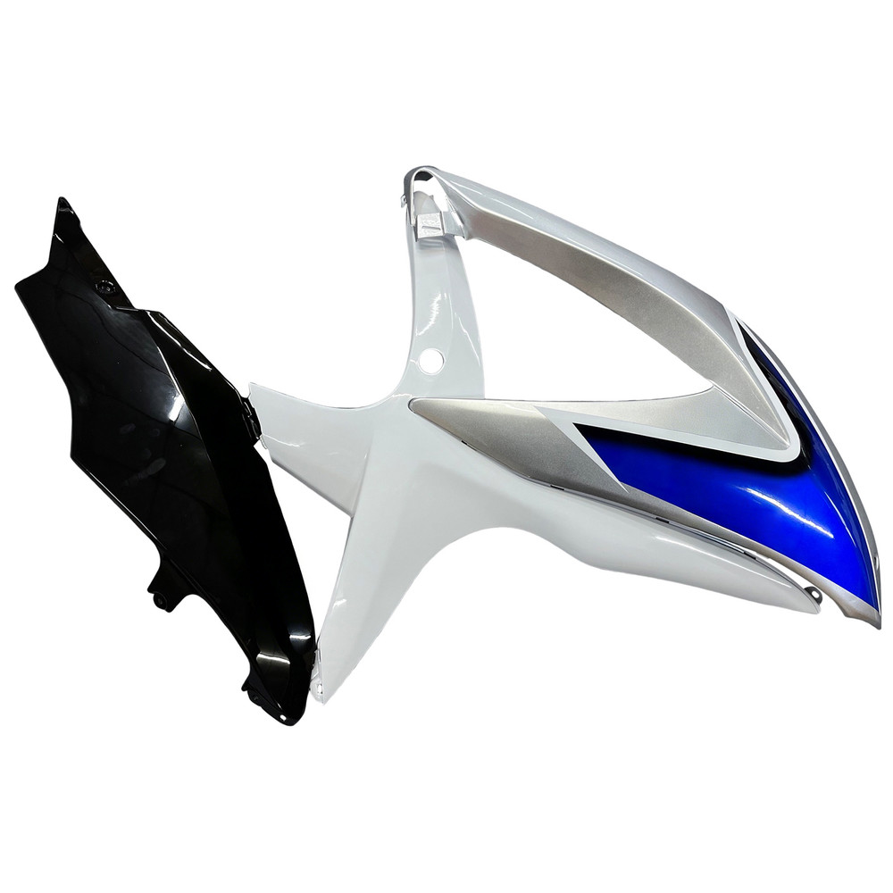 2008-2009-2010 Suzuki GSXR 600 750 Silver White GSXR Racing Amotopart Fairings Customs Fairing
