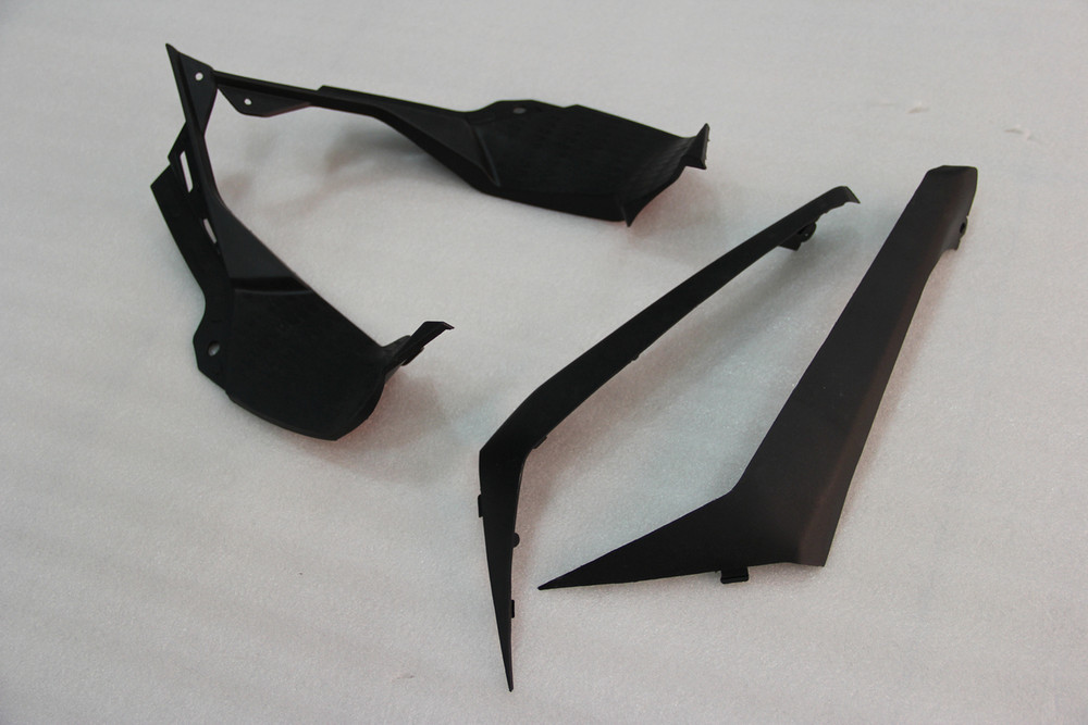 Fairings Plastics Kawasaki ZX6R 636 Green Black Ninja Racing (2013-2016)