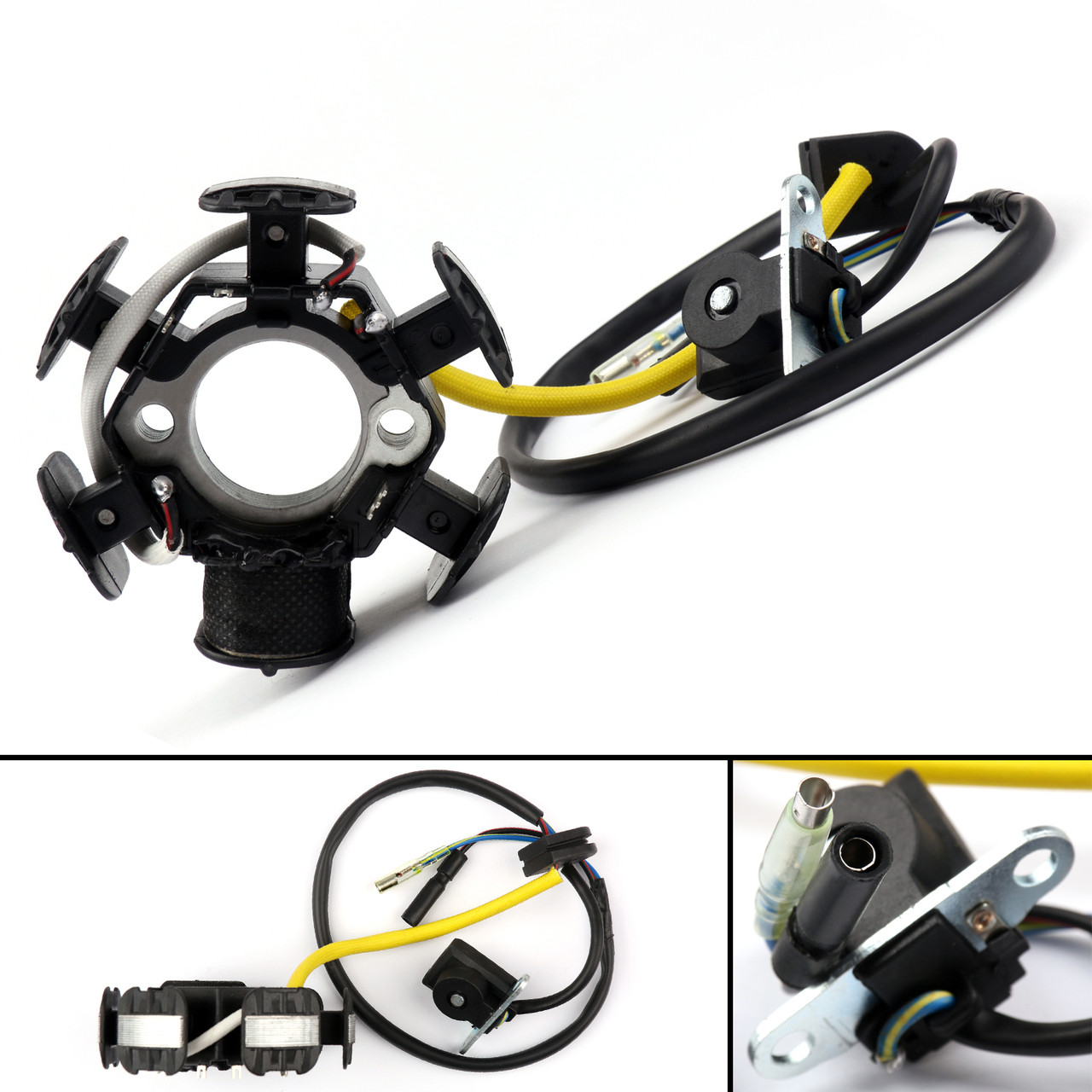 1989-95 SUZUKI RM125 STATOR MAGNETO GENERATOR ALTERNATOR IGNITION Ahrma 1989-95 SUZUKI RM125 STATOR MAGNETO GENERATOR ALTERNATOR IGNITION Ahrma