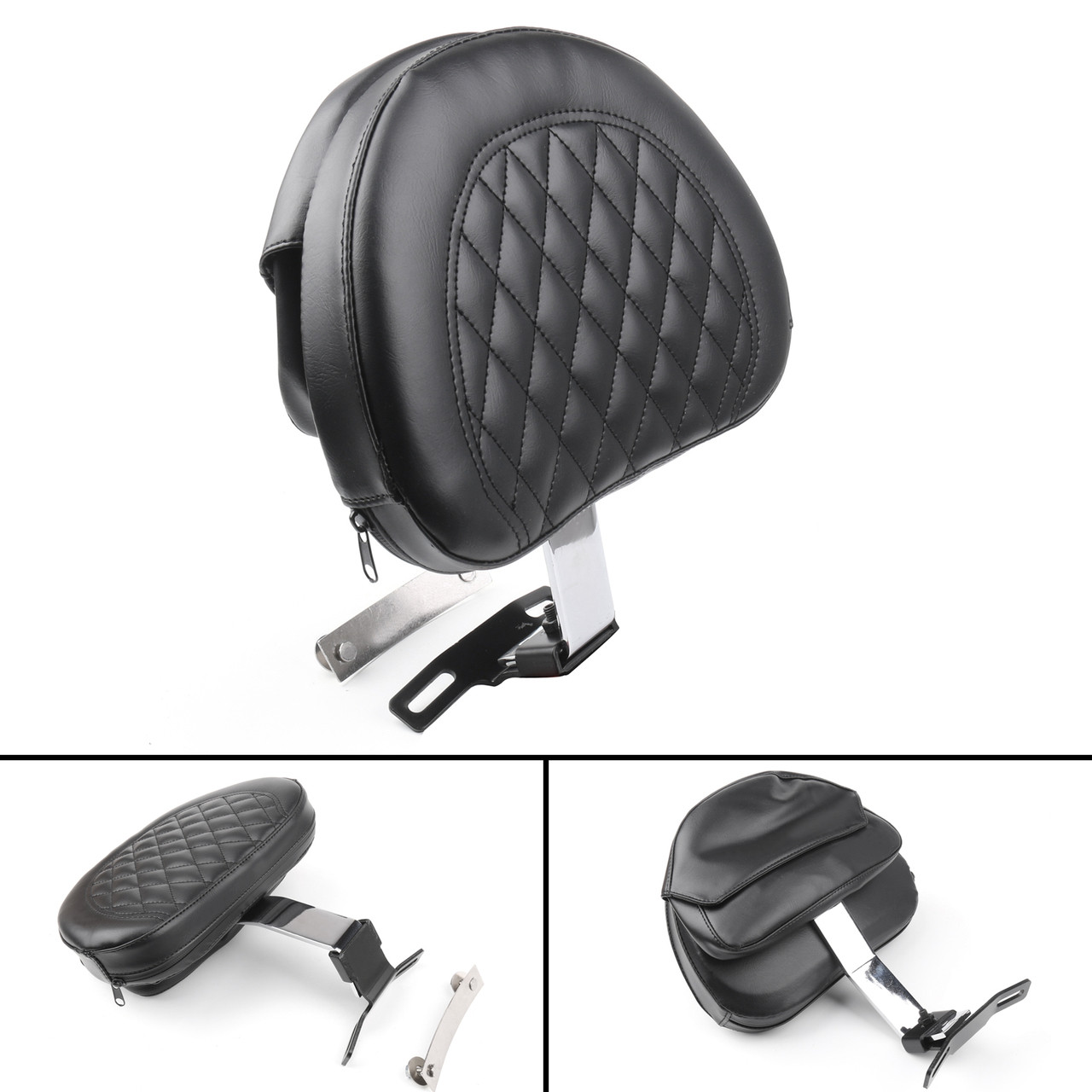 harley fatboy driver backrest