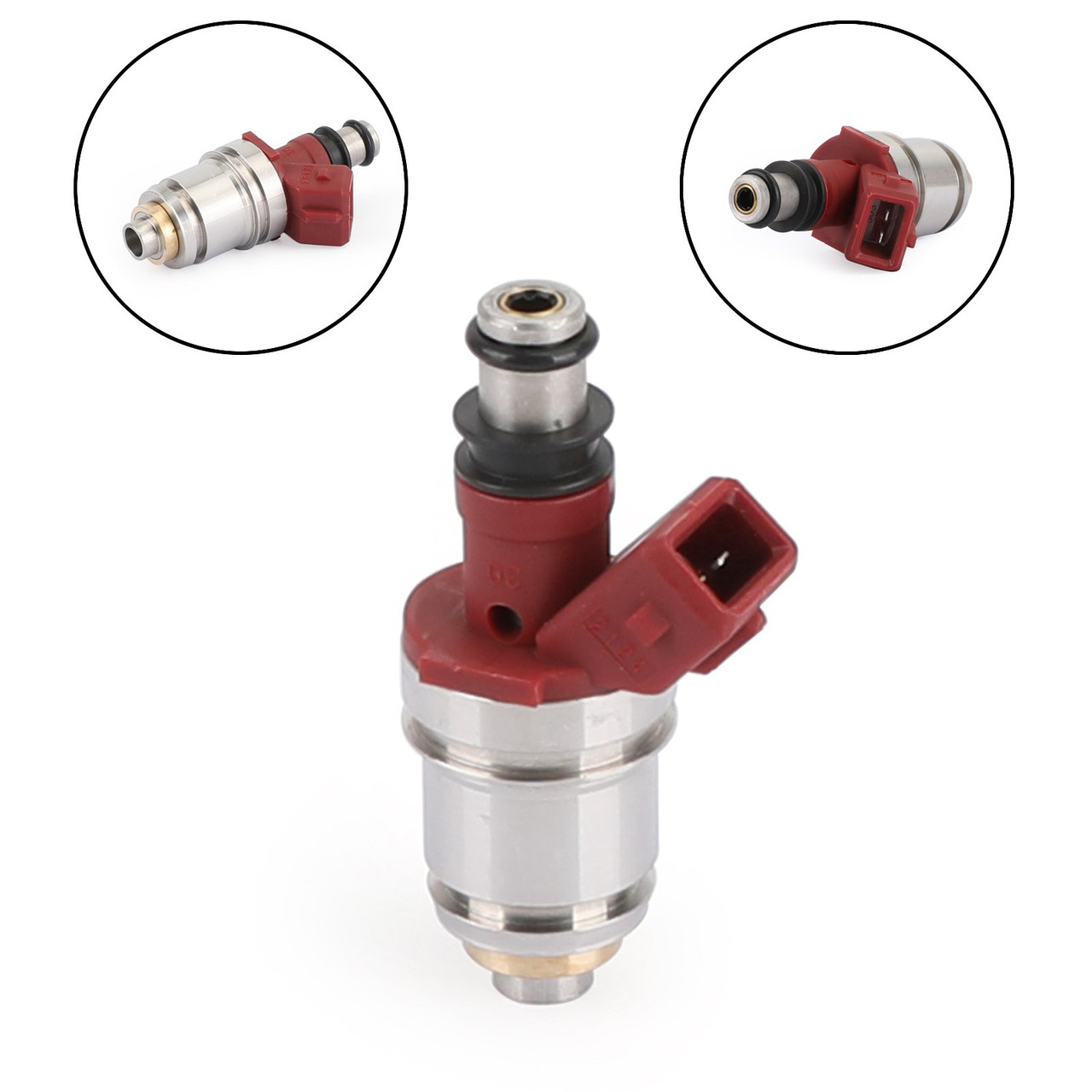 N90 Injector Fuel Injector Fit For Nissan Pickup 2.4L 95 Nissan D21 2.4L 90-94 RED ...
