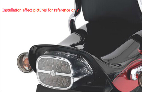 LED Tail Brake Light Bar & Shield Harley Sportster 883 XL883