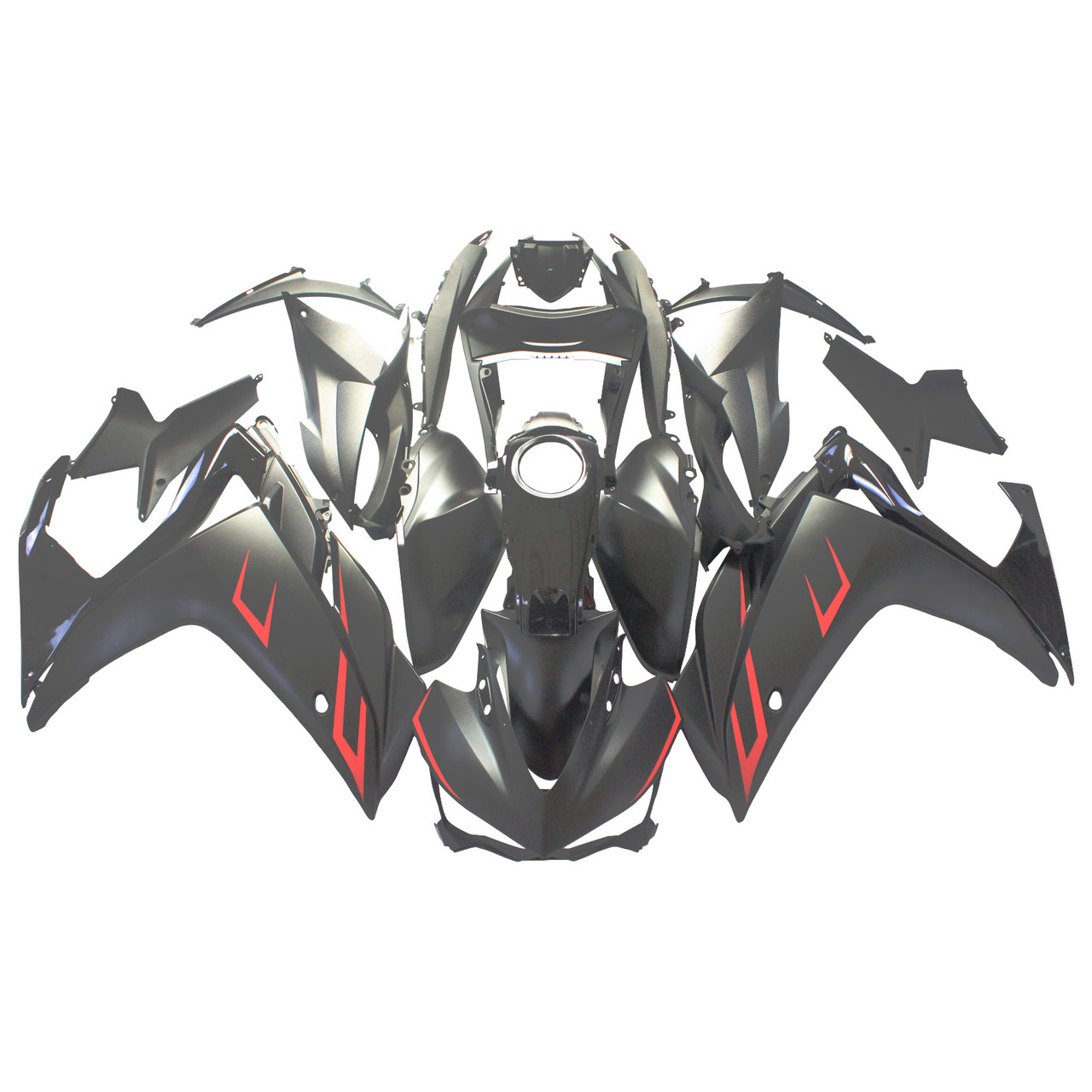 タケ 2014-2018 Yamaha YZF-R3 2015-2017 R25 Amotopart Injection Fairing