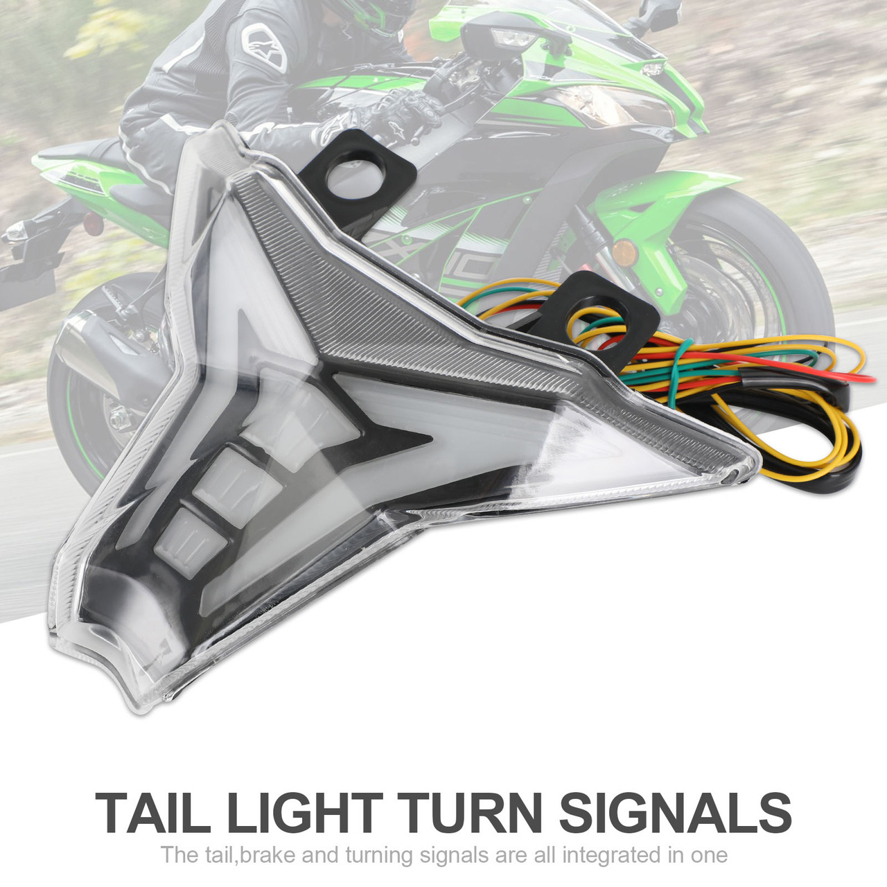 Integrated Tail Light Turn Signal For KAWASAKI Ninja ZX10R Z1000