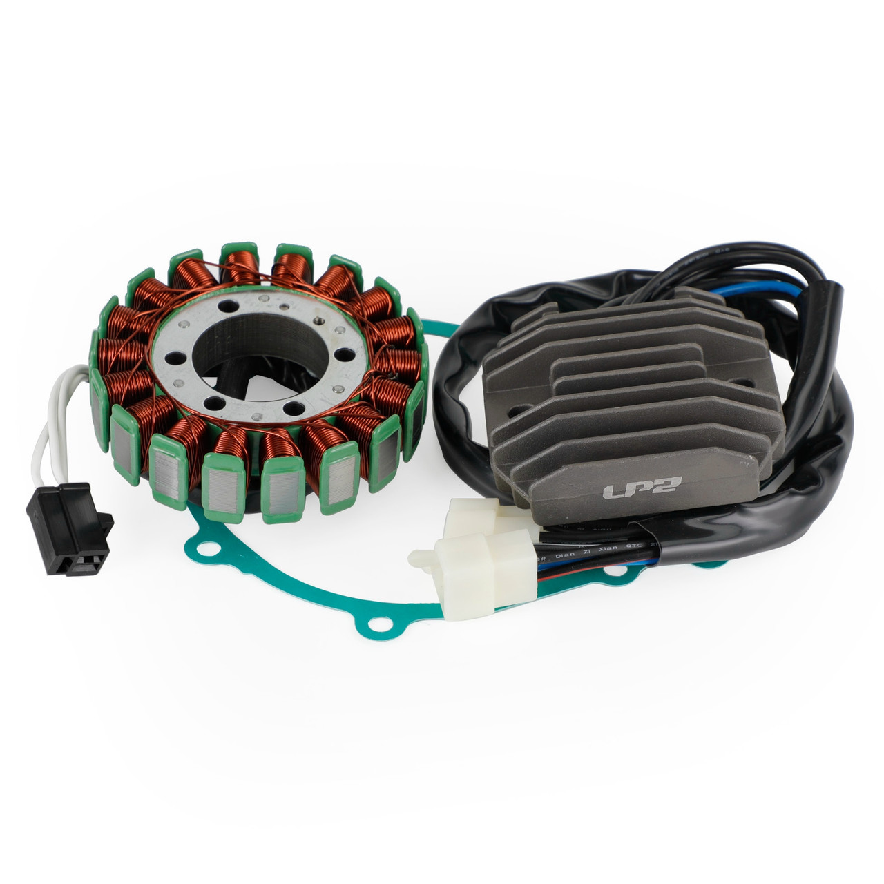 2005-2006 Kawasaki ZX 600 636 ZX6R ZX6RR Magneto Stator+Voltage