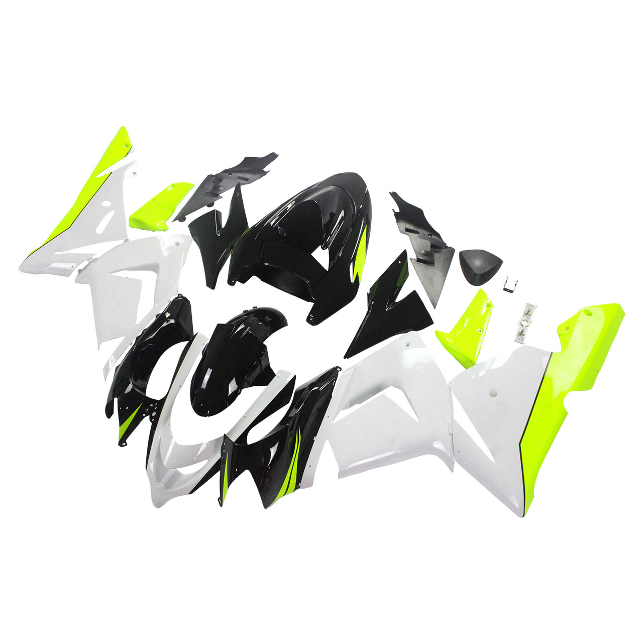 2004-2005 Kawasaki ZX10R Amotopart Injection Fairing Kit Bodywork